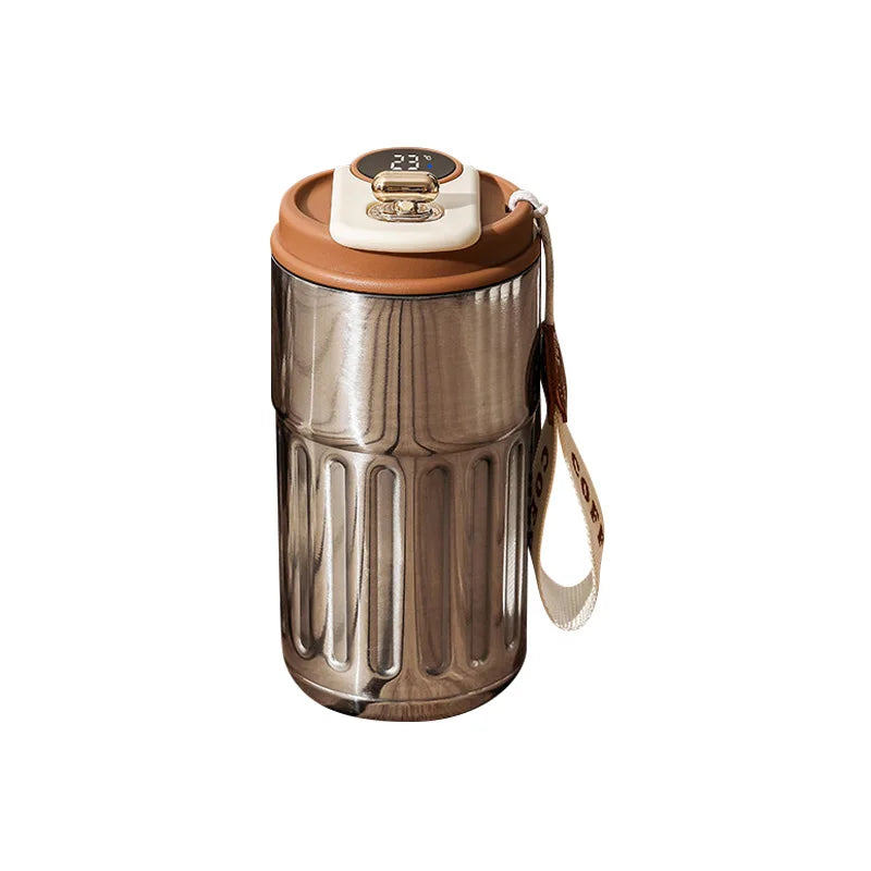 Thermosflasche mit Temperaturanzeige