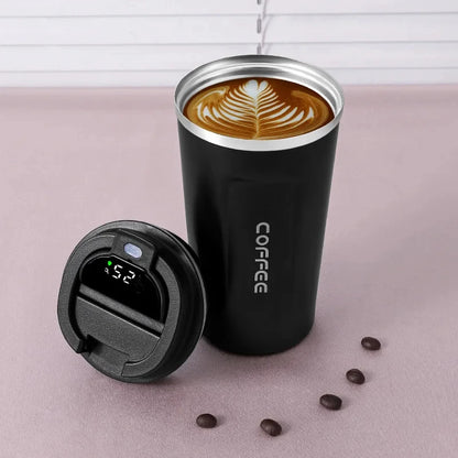 Thermosflasche mit Temperaturanzeige